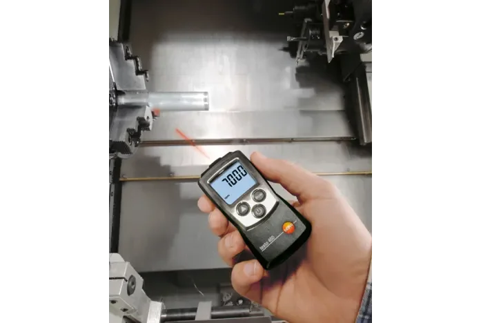 کاربرد دورسنج (تاکومتر لیزری) تستو مدل testo 460